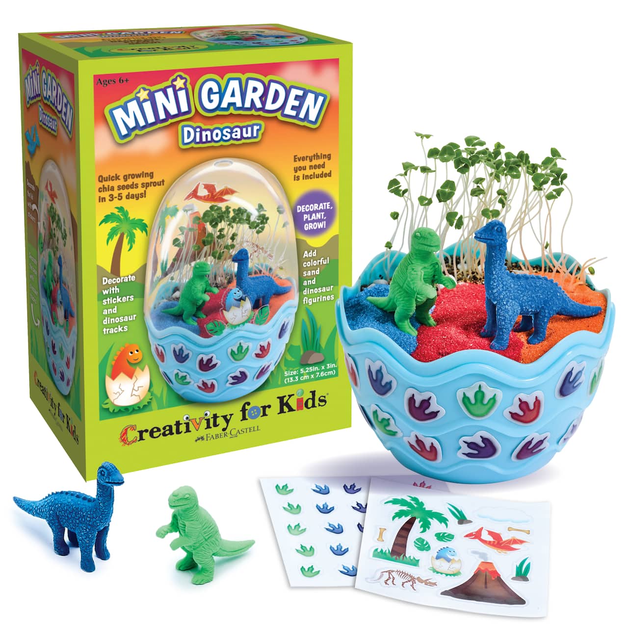 Faber-Castell&#xAE; Creativity for Kids&#xAE; Mini Garden Dinosaur